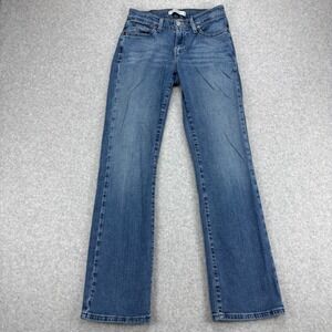 Levis Jeans Womens 4M Blue Bootcut Curvy 529 Mid Rise Stretch Cowgirl Casual
